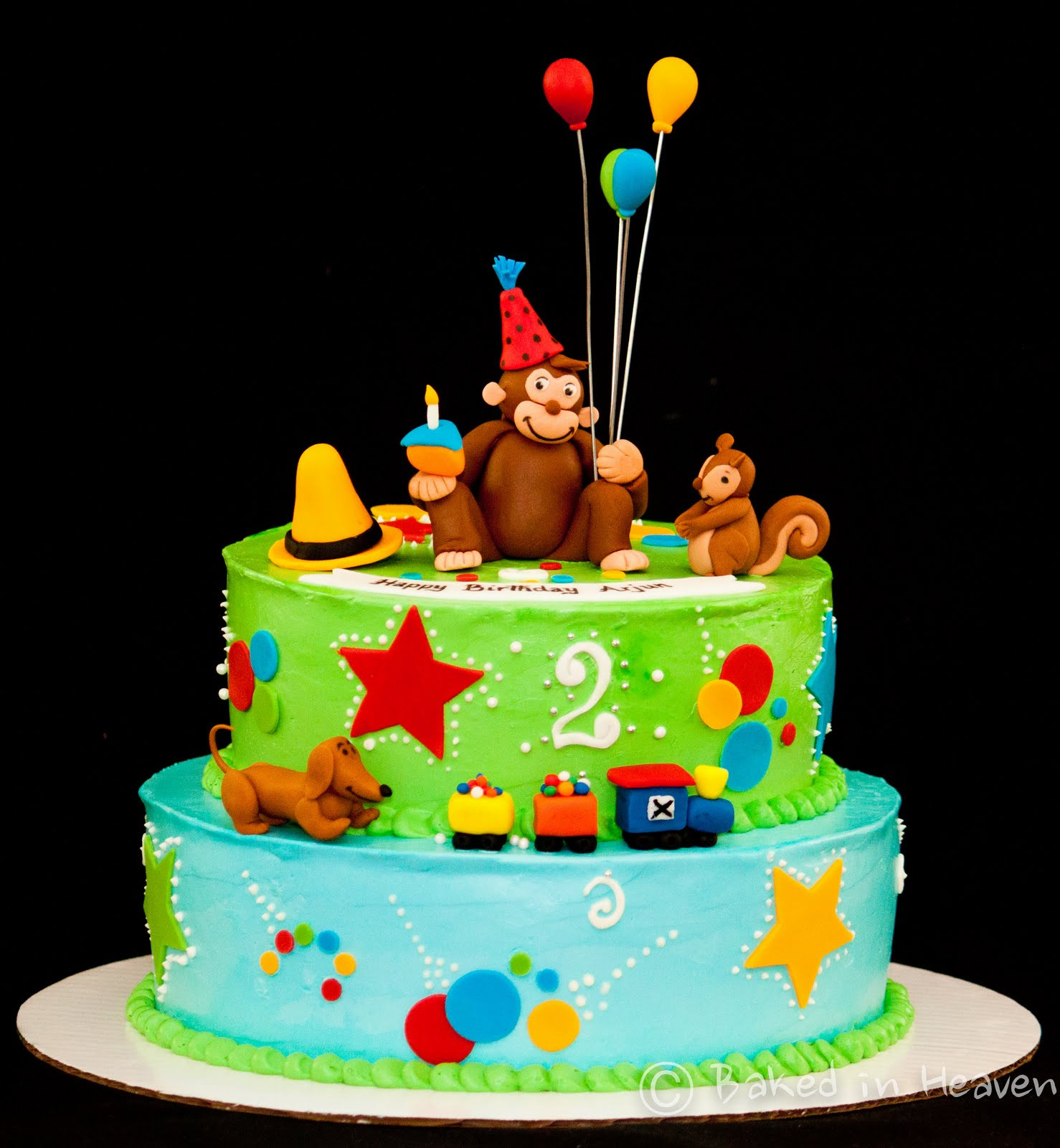 Curious George Birthday Cake
 Curious George cake