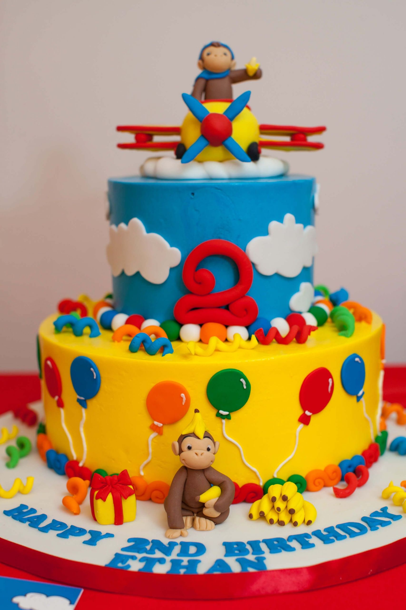 Curious George Birthday Cakes
 Curious George birthday cake