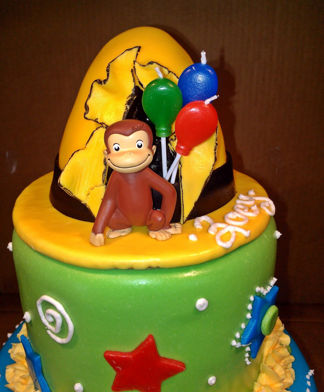 Curious George Birthday Cakes
 padicakes Curious George Cake