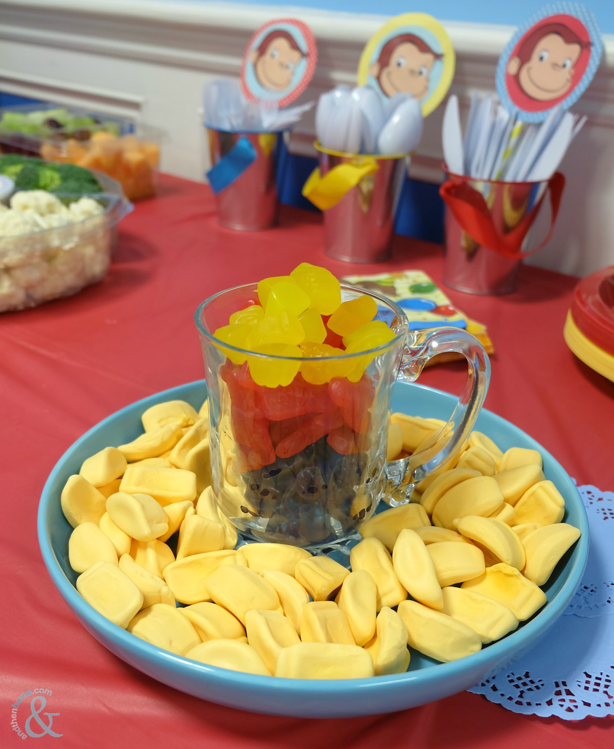 Curious George Party Food Ideas
 DIY Curious George Themed Birthday Party And Then Home