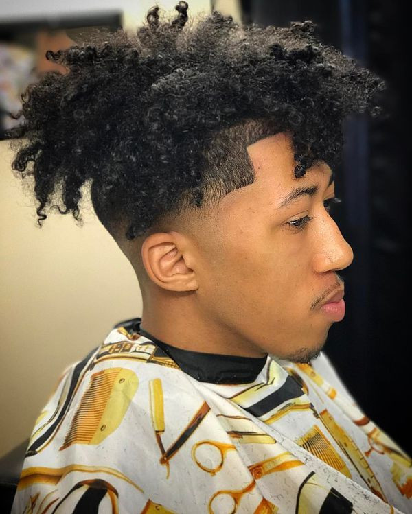 Curly Black Mens Hairstyles
 Curly Hairstyles for Black Men Black Guy Curly Haircuts