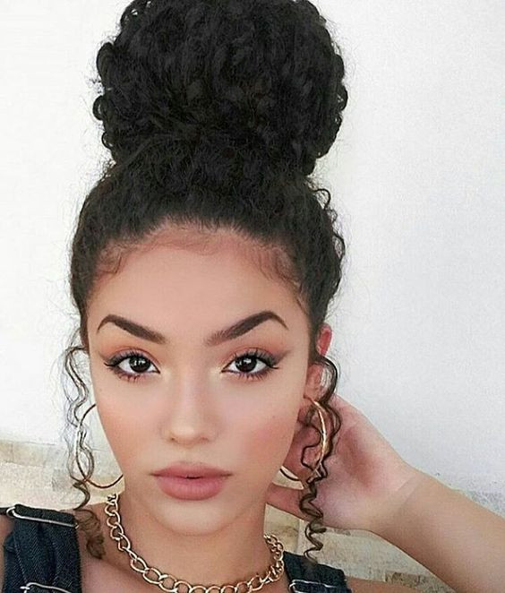 Curly Bun Hairstyles
 How To Get The Ballerina Bun Look