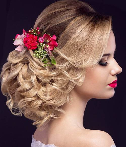 Curly Bun Hairstyles
 45 Pretty Ideas for Casual and Formal Bun Hairstyles