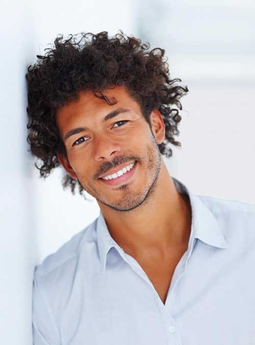 Curly Hairstyles For Black Males
 Haircuts For Black Men With Curly Hair