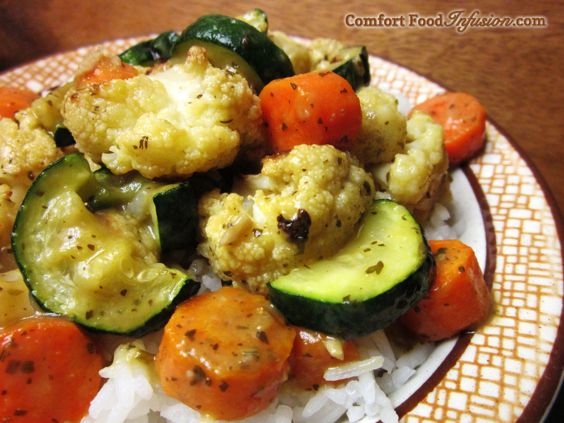 Curry Roasted Vegetables
 Roasted Ve ables with Green Curry Sauce fort Food