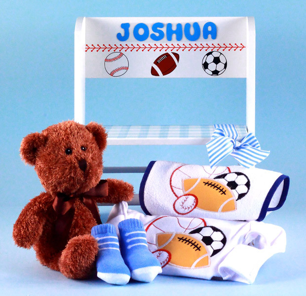 Custom Baby Boy Gifts
 Personalized Baby Boy Gift Step Stool Set by Silly Phillie