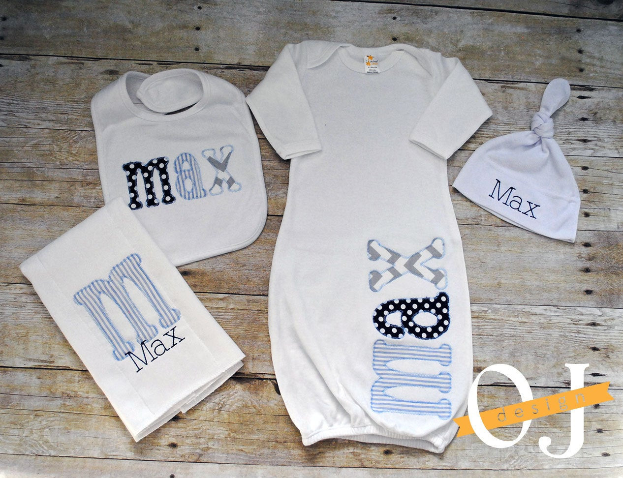 Custom Baby Boy Gifts
 Personalized Baby Boy Gift Set Newborn Gift Set Infant