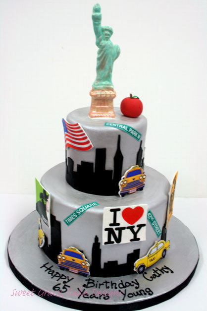 Custom Birthday Cakes Nyc
 Birthday Cakes NY New York City Custom Cakes