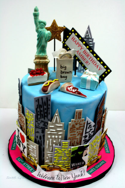 Custom Birthday Cakes Nyc
 Birthday Cakes Manhattan New York City Custom Cakes