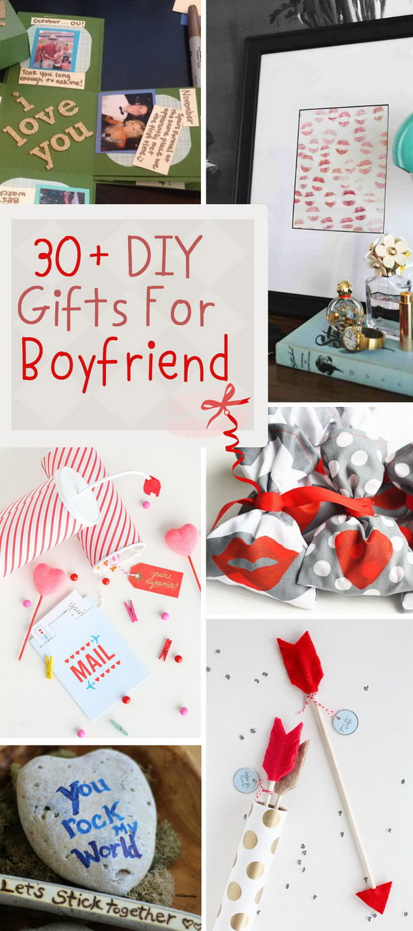 Cute Birthday Gift Ideas For Boyfriend
 30 DIY Gifts For Boyfriend Noted List