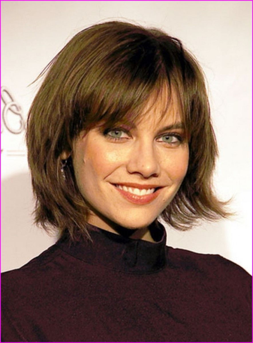 Cute Bob Haircuts
 Cute Medium Short Layered Bob Hairstyle Short Haircuts