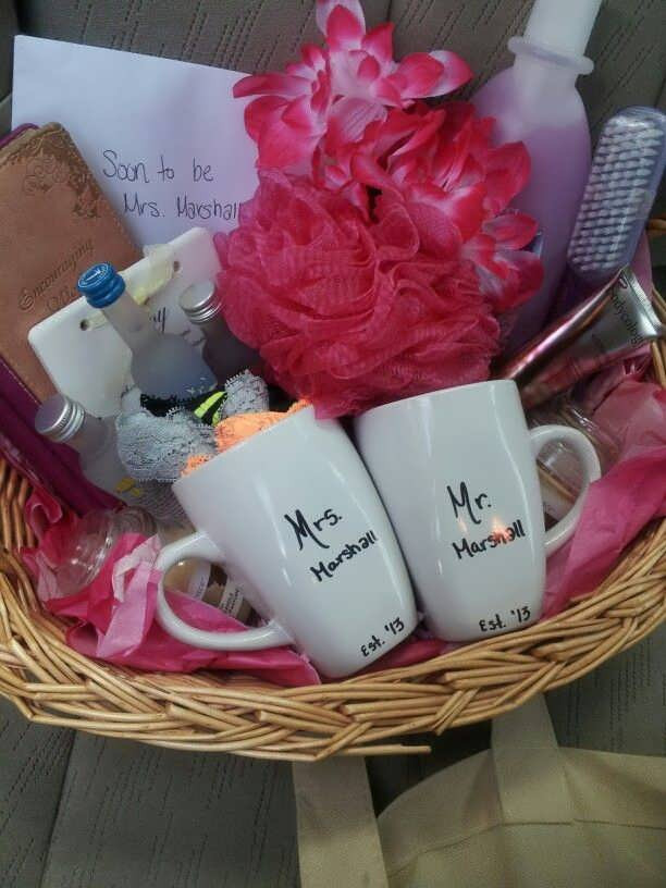 Cute Gift Basket Ideas
 Cute Bridal Shower Gift Basket Ideas