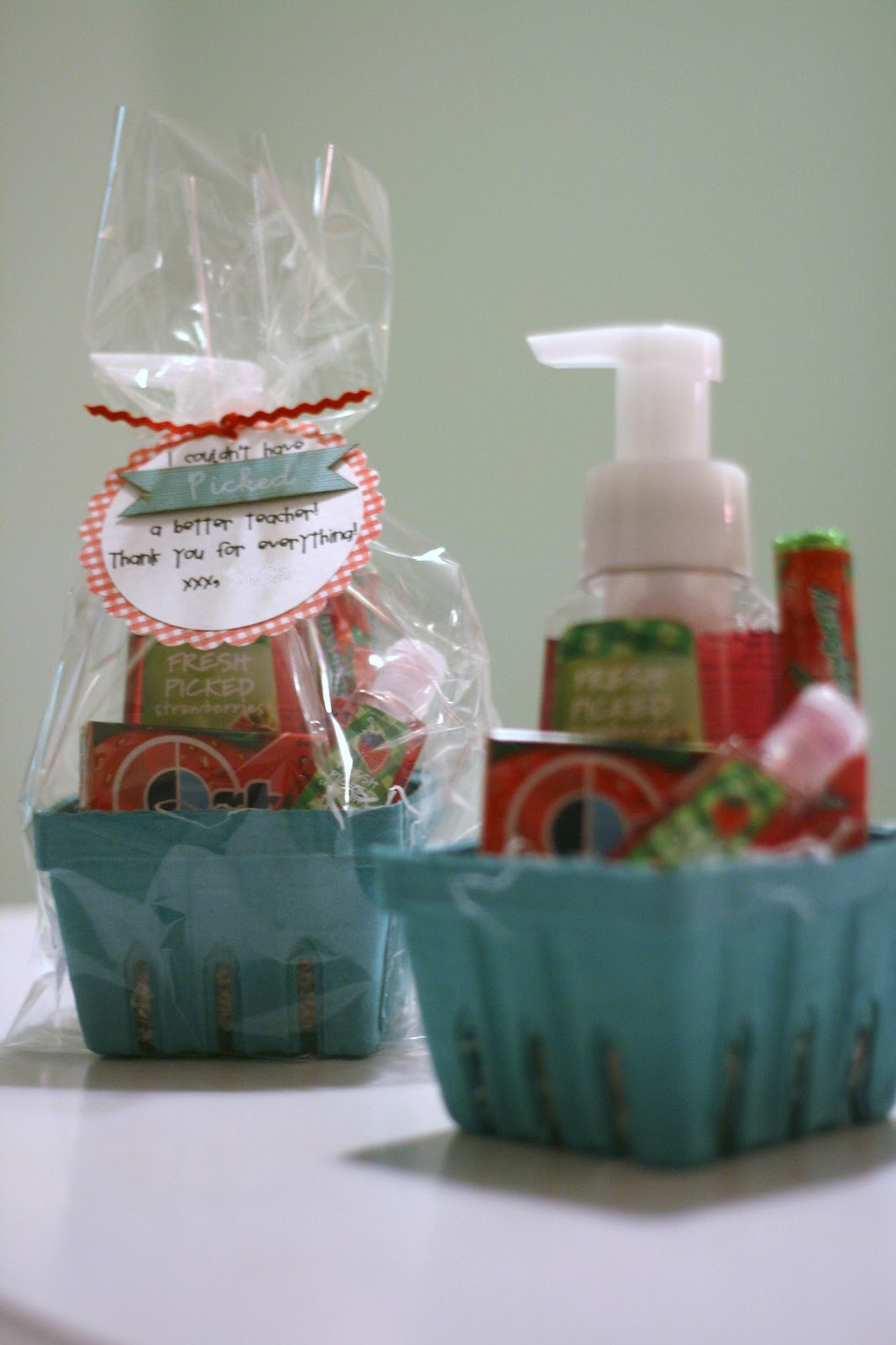 Cute Gift Basket Ideas
 Gigi s Thimble Teacher appreciation ts