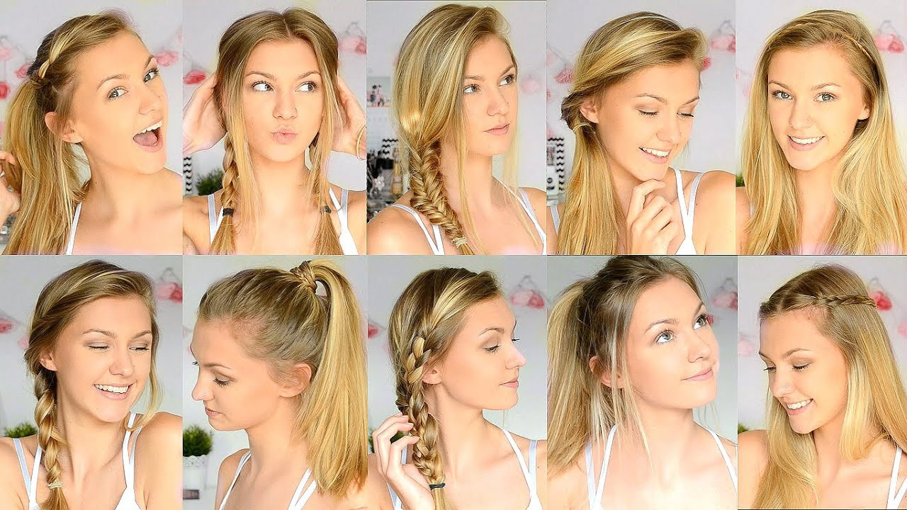 Cute Hairstyles For High School
 10 Easy Back To School Hairstyles