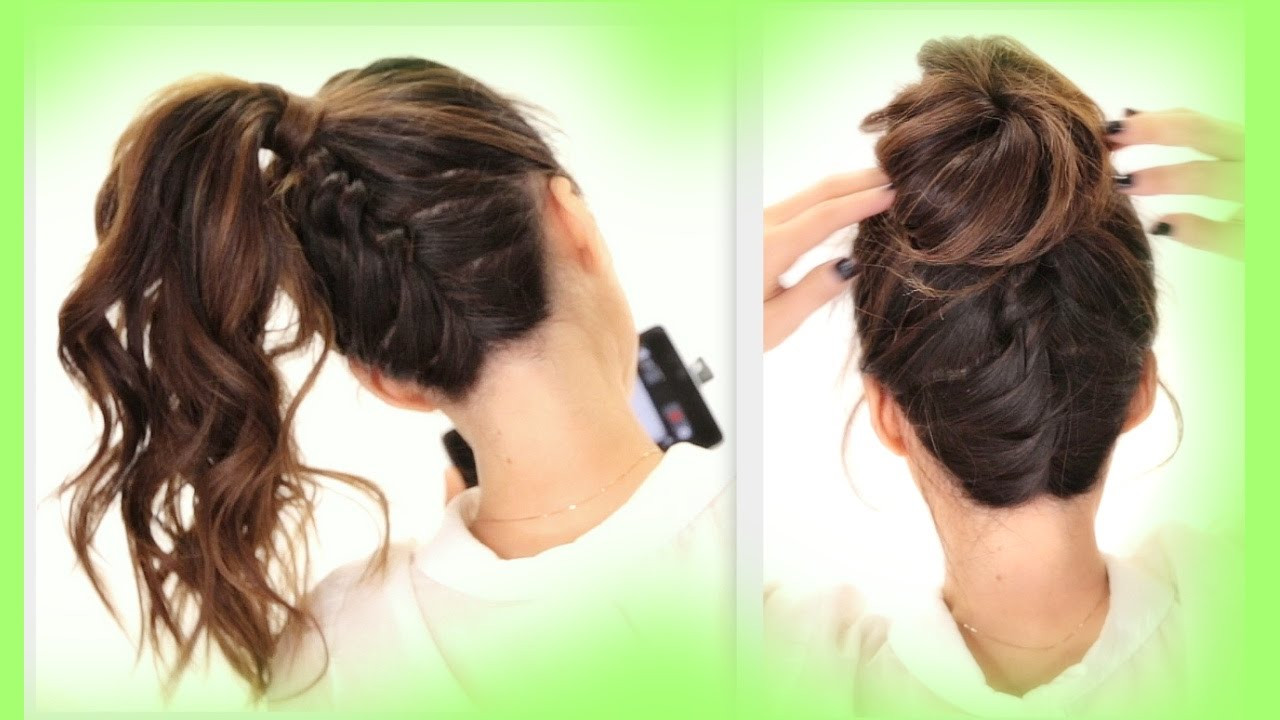 Cute Hairstyles For High School
 ★2 Cute BRAIDS BACK TO SCHOOL HAIRSTYLES