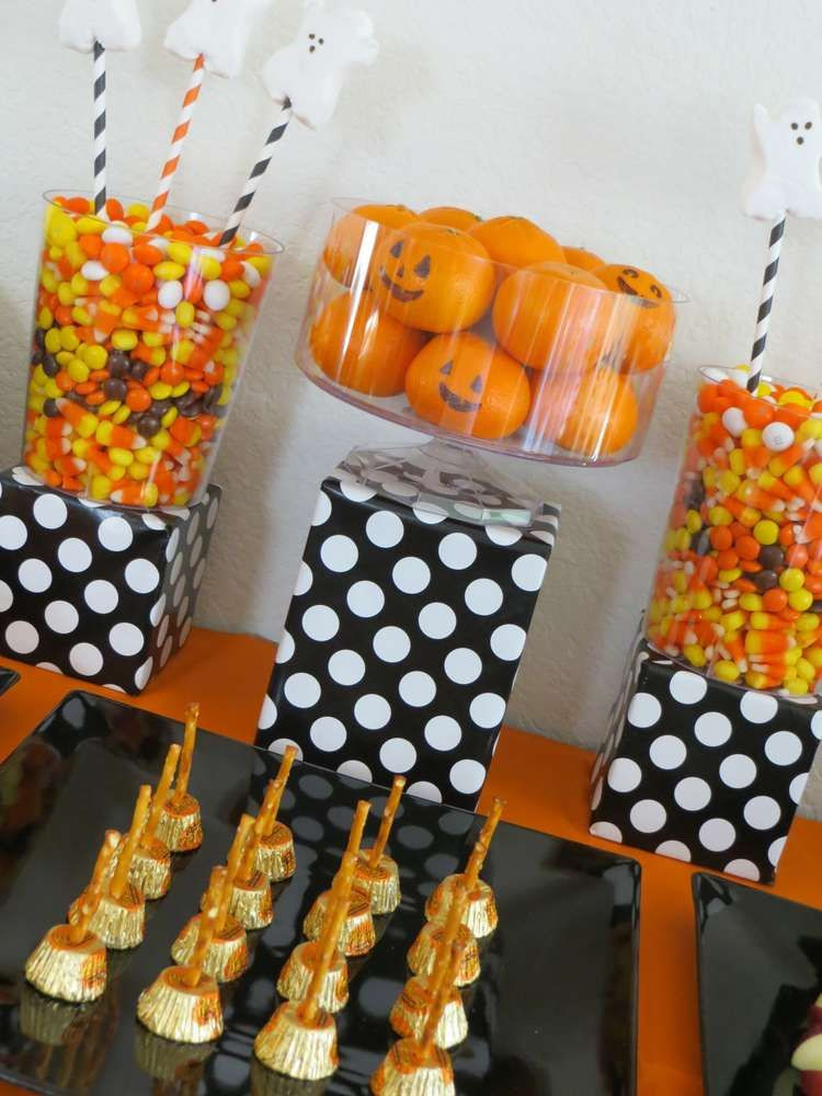 Cute Halloween Party Ideas
 Cute treats at a kids Halloween party See more party