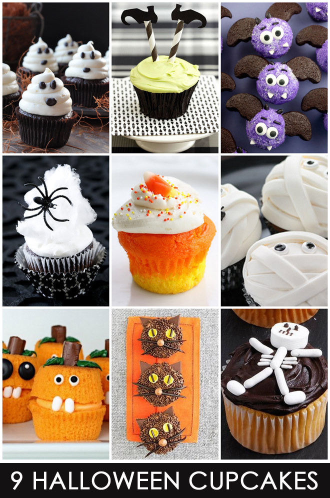 Cute Halloween Party Ideas
 9 Easy & Cute Halloween Cupcakes