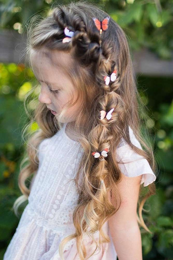 Cute Little Girl Hairstyles Braids
 719 best Braids images on Pinterest