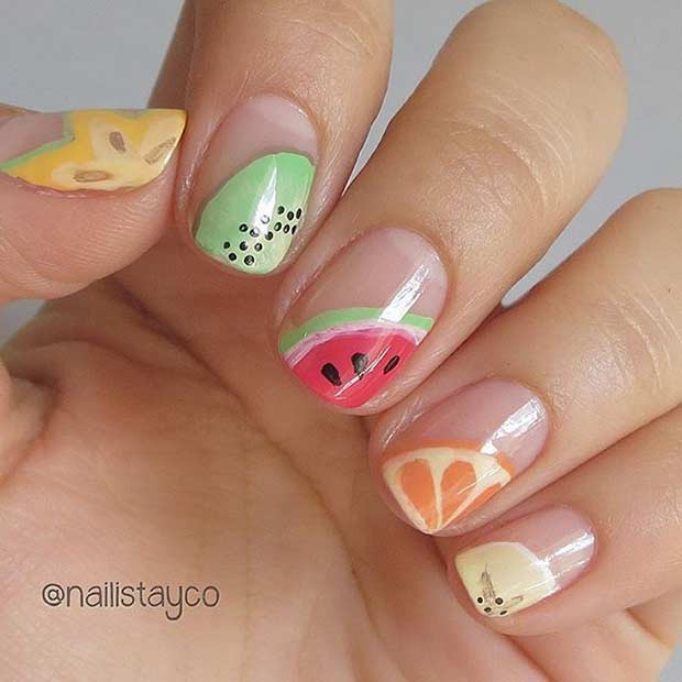 Cute Nail Designs For Summer
 35 Bright Summer Nail Designs Page 2 of 3