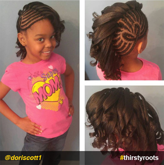 Cute Natural Hairstyles For Little Girls
 20 Cute Natural Hairstyles for Little Girls