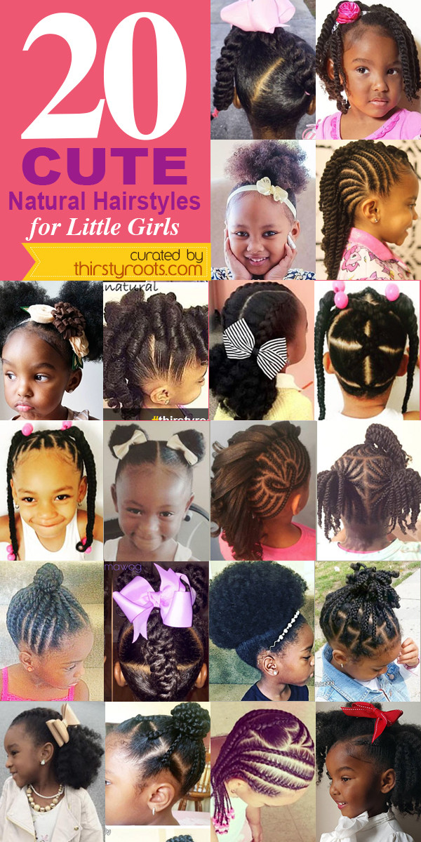 Cute Natural Hairstyles For Little Girls
 20 Cute Natural Hairstyles for Little Girls