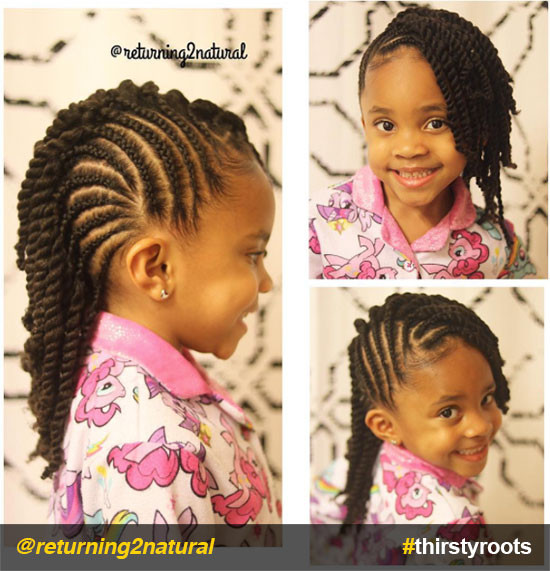 Cute Natural Hairstyles For Little Girls
 20 Cute Natural Hairstyles for Little Girls