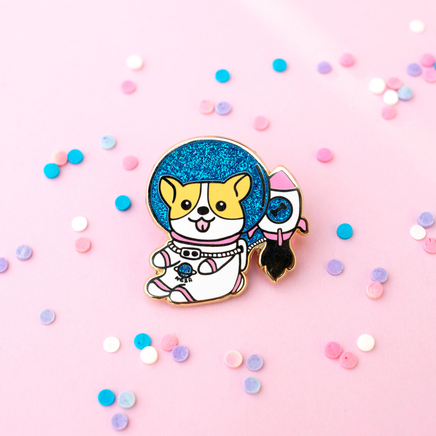 Cute Pins
 Space Corgi Pin Enamel Pin Lapel Pin Pins Welsh Corgi