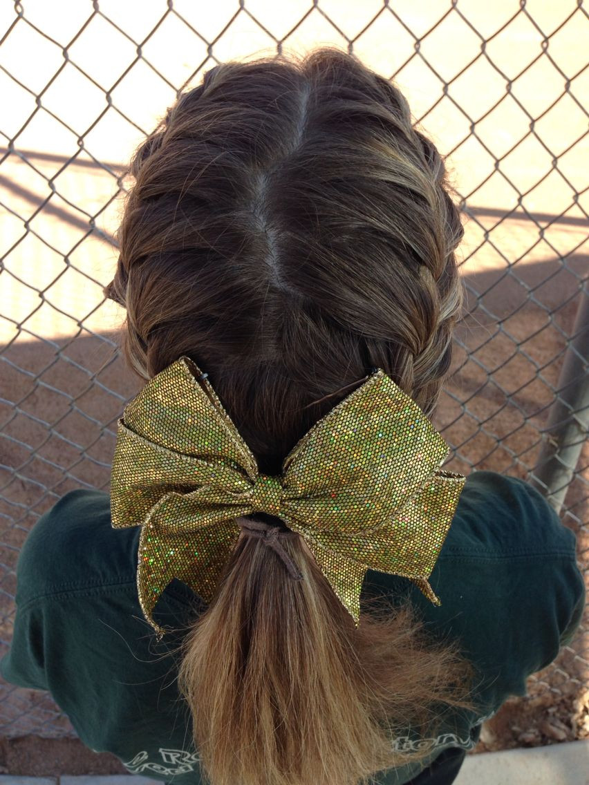 Cute Softball Hairstyles
 Softball Game Day Hairstyle