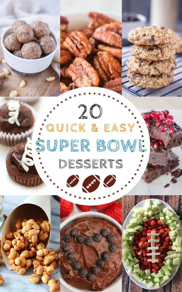 Cute Super Bowl Desserts
 20 Healthy Super Bowl Desserts Natalie s Health