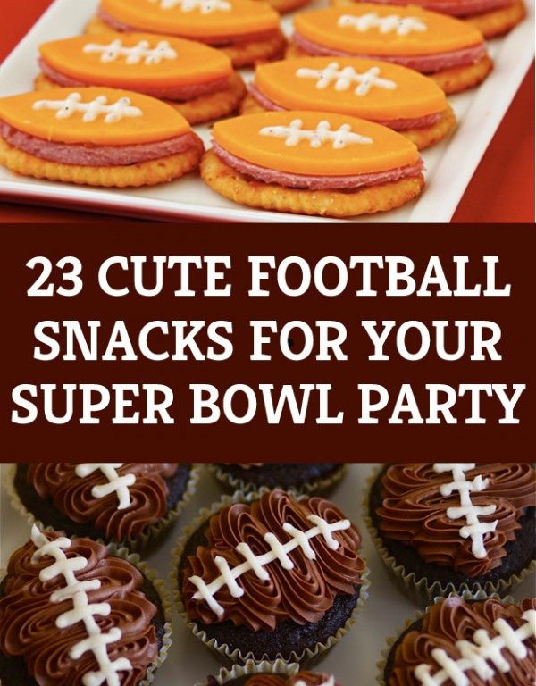 Cute Super Bowl Desserts
 23 Cute Football Snacks for Your Super Bowl Party – Party