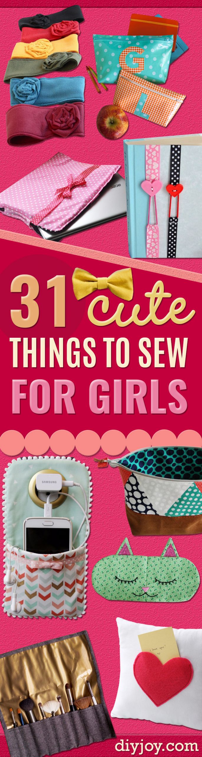 Cute Things For Kids
 31 Things to Sew for Girls