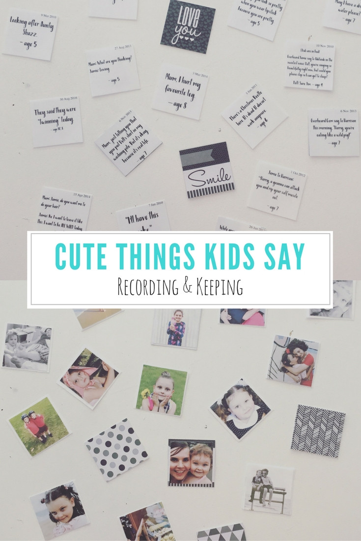 Cute Things For Kids
 Cute Things Kids Say