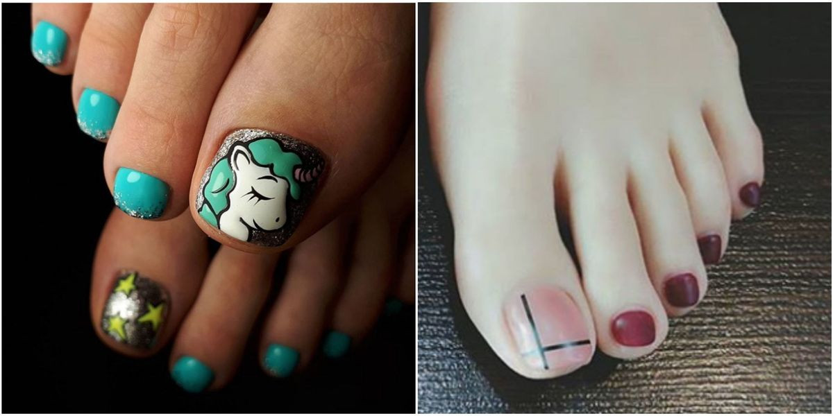 Cute Toe Nail Colors
 12 Cute Toe Nail Art Designs 2018 Best Toenail Polish Ideas