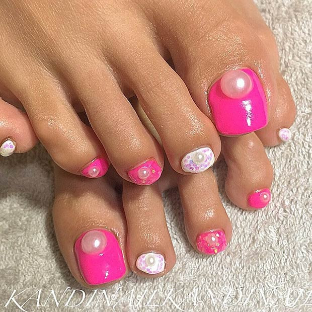 Cute Toe Nail Colors
 31 Adorable Toe Nail Designs For This Summer