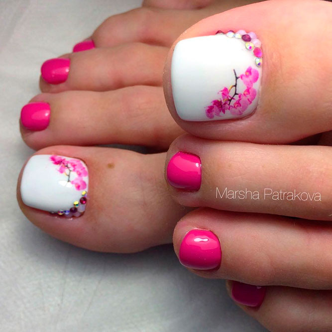 Cute Toe Nail Colors
 Beautiful Toe Nail Art Ideas To Try