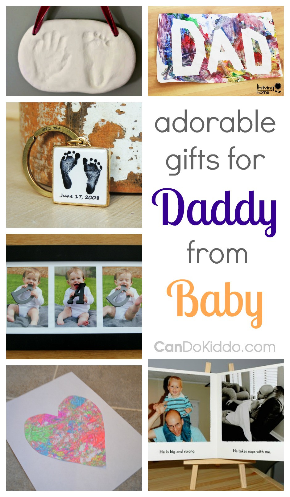 Dad Birthday Gift Ideas
 Adorable Gifts For Dad From Baby — CanDo Kiddo