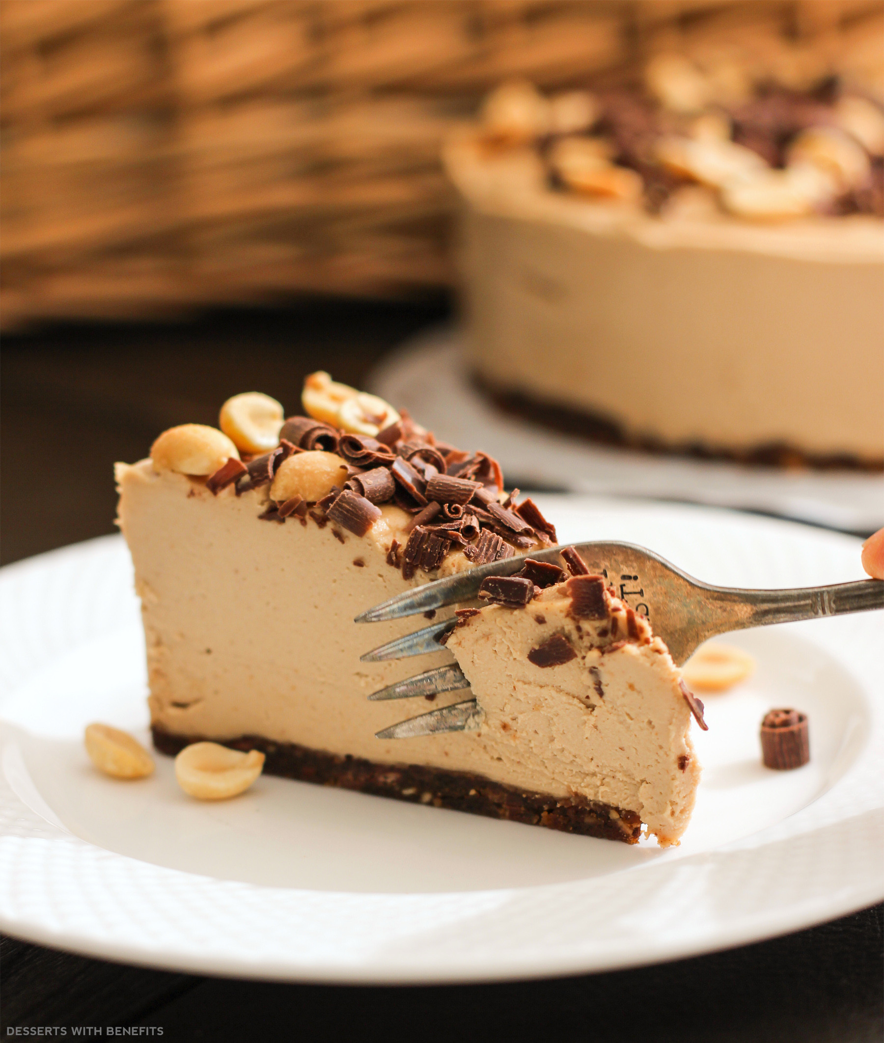 Dairy And Nut Free Desserts
 Healthy Chocolate Peanut Butter Raw Cheesecake