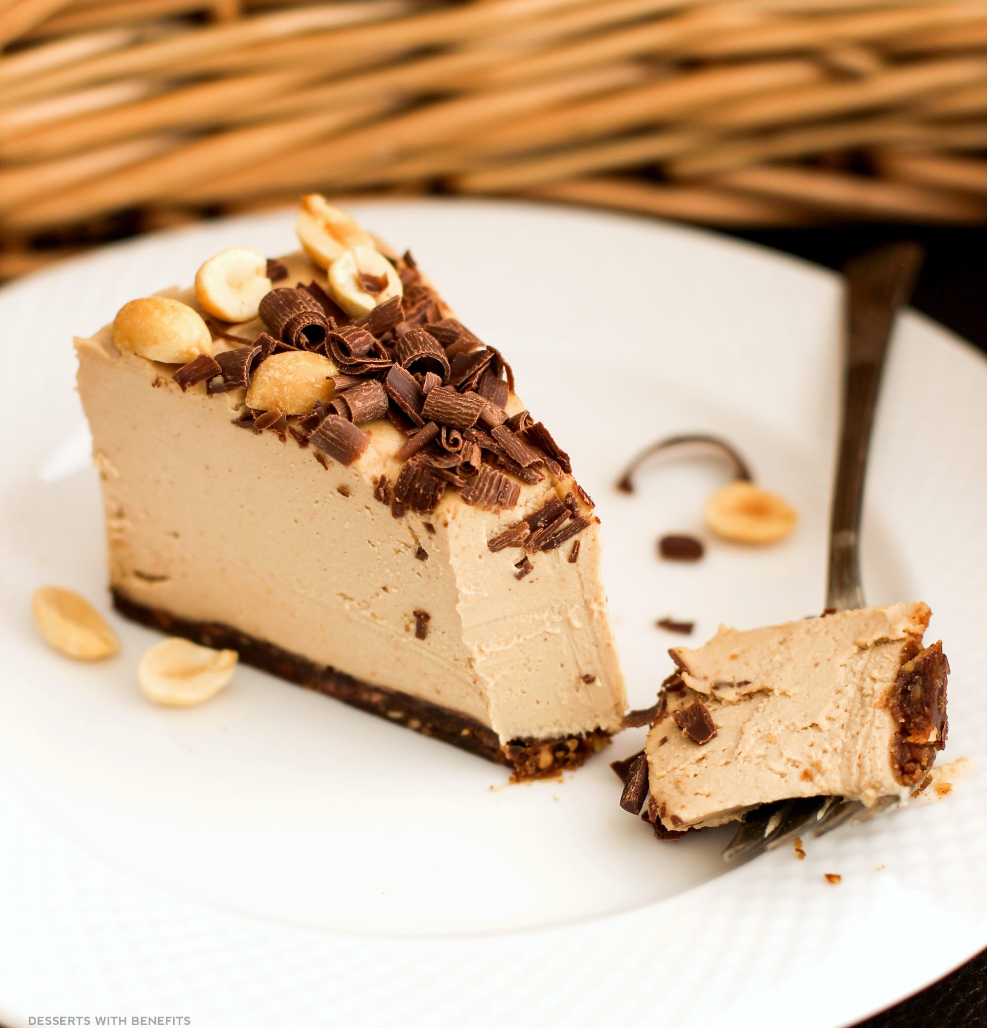 Dairy And Nut Free Desserts
 Healthy Chocolate Peanut Butter Raw Cheesecake