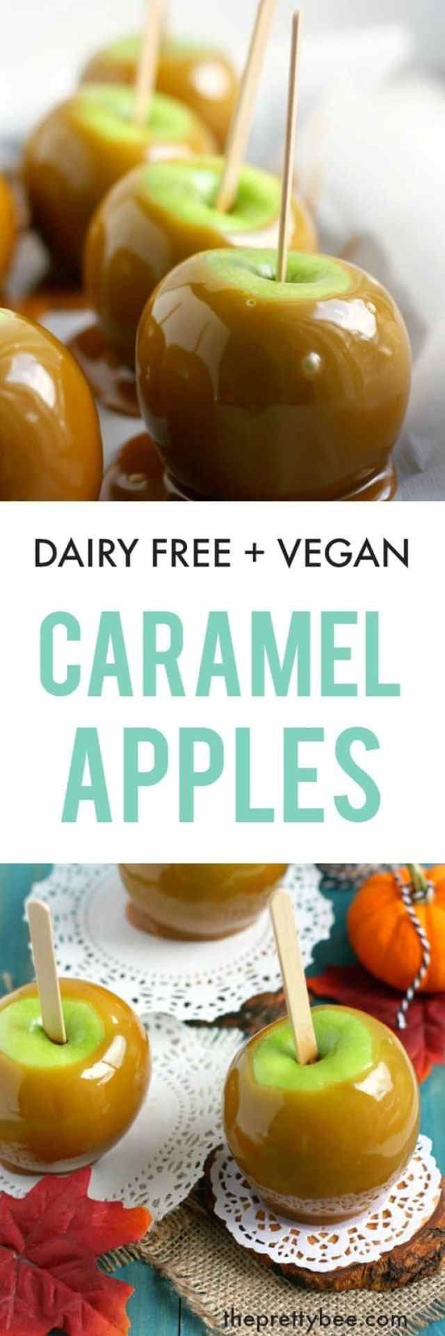 Dairy Free Caramel Apples
 Dairy Free Caramel Apples The Pretty Bee