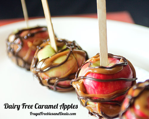 Dairy Free Caramel Apples
 Dairy Free Caramel Apples