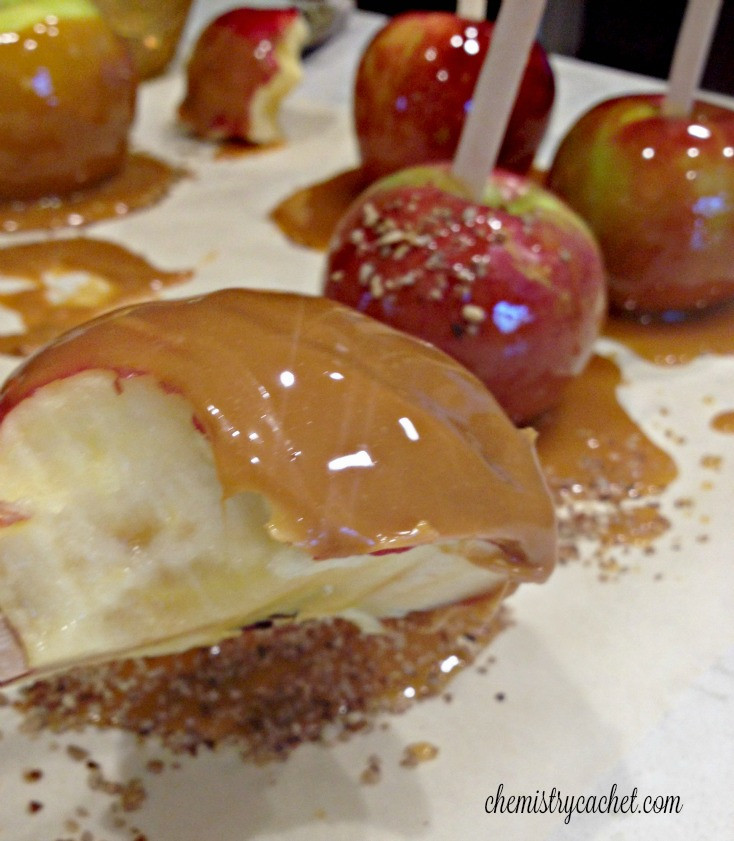 Dairy Free Caramel Apples
 Dairy Free Glistening Honey Caramel Apples & Regular