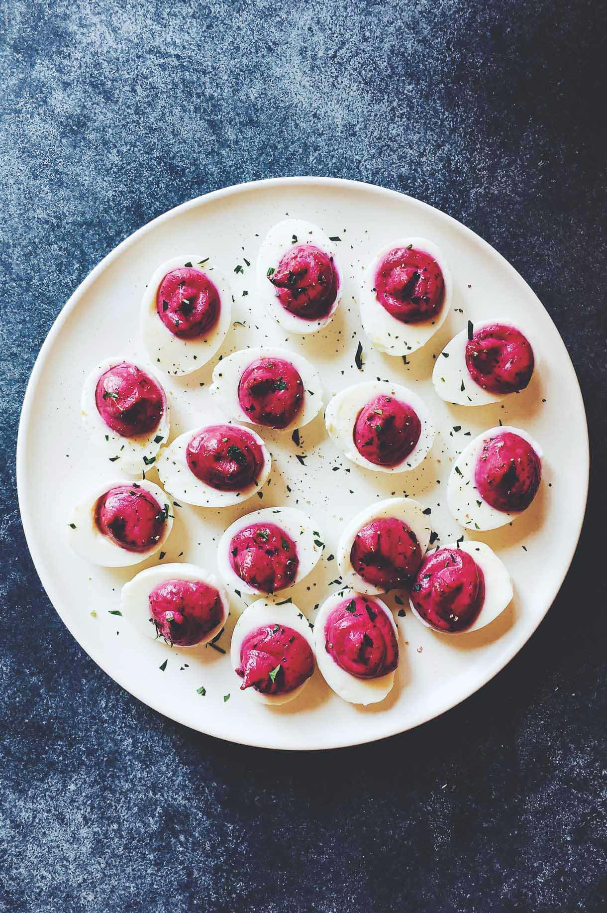 Dairy Free Deviled Eggs
 Beet Deviled Eggs Recipe