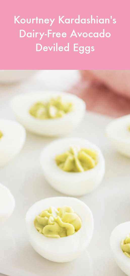 Dairy Free Deviled Eggs
 Kourtney Kardashian s Dairy Free Avocado Deviled Eggs