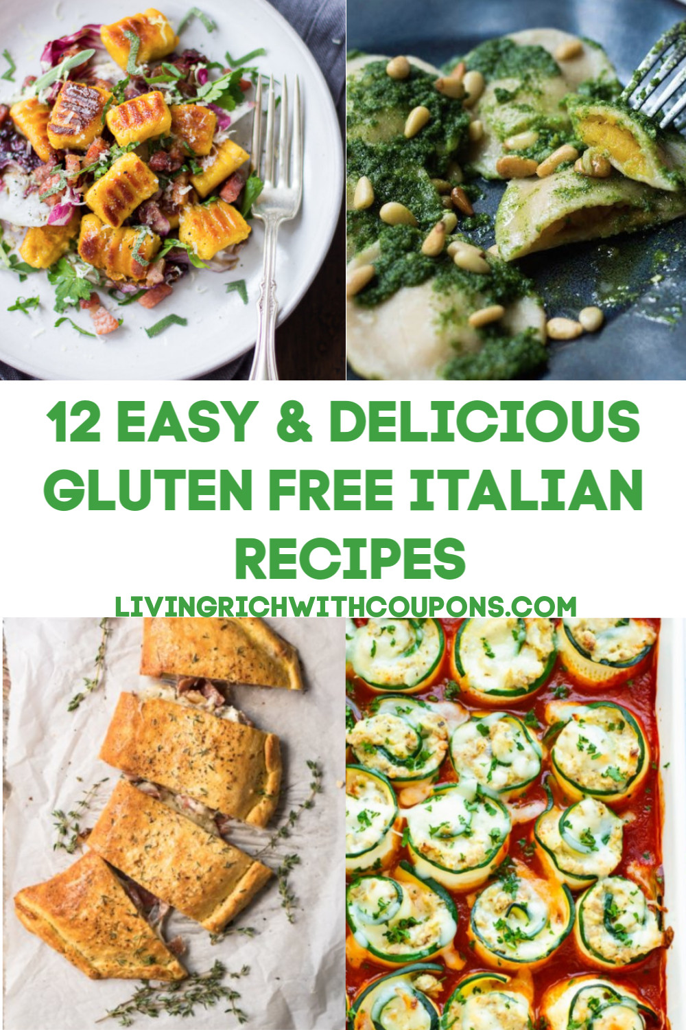 Dairy Free Italian Recipes
 12 Easy & Delicious Gluten Free Italian Recipes