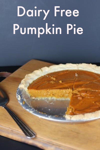 Dairy Free Pie Recipes
 Dairy Free Pumpkin Pie Recipe