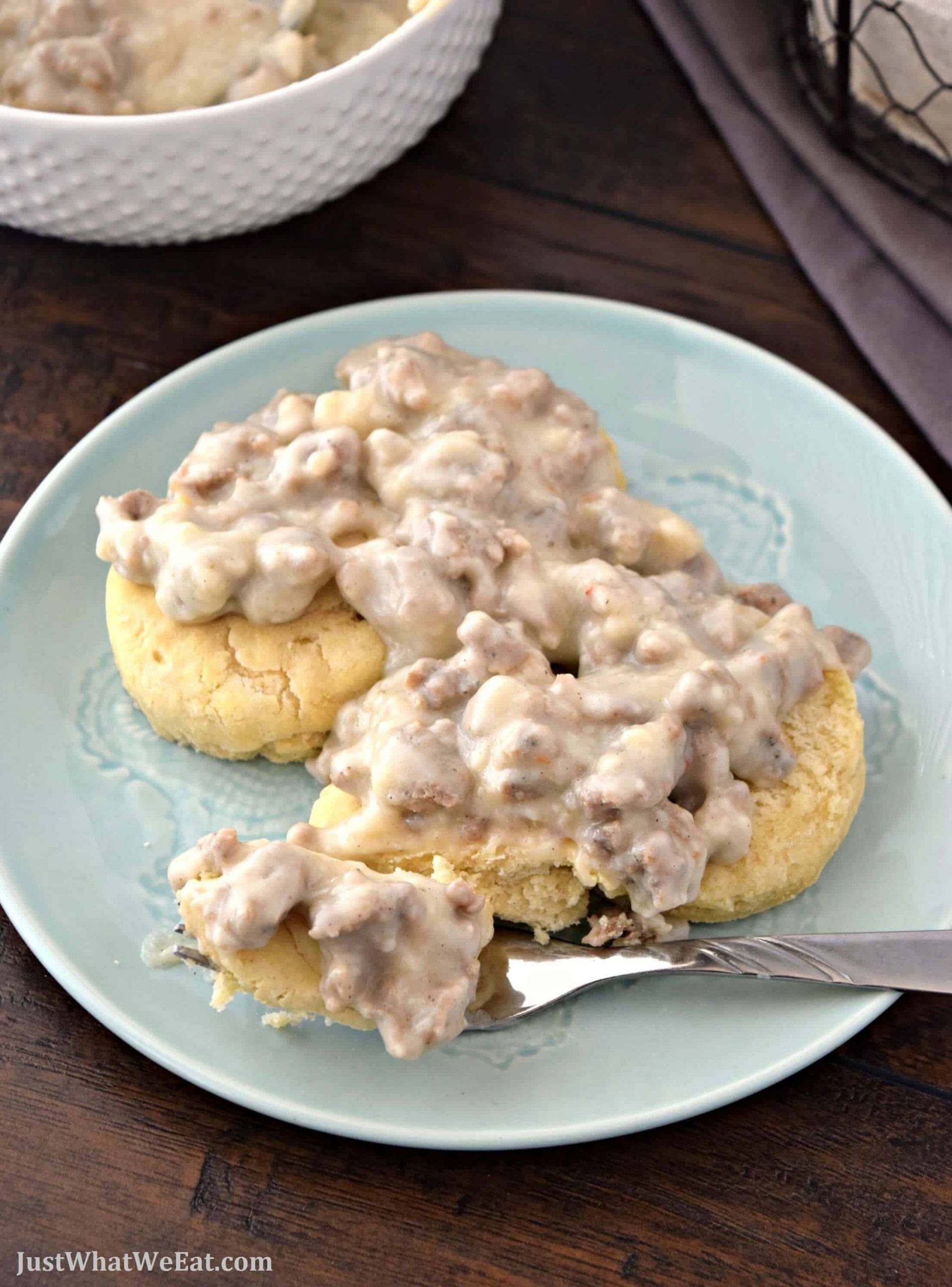 Dairy Free Sausage Gravy
 Biscuits and Sausage Gravy Gluten Free & Dairy Free