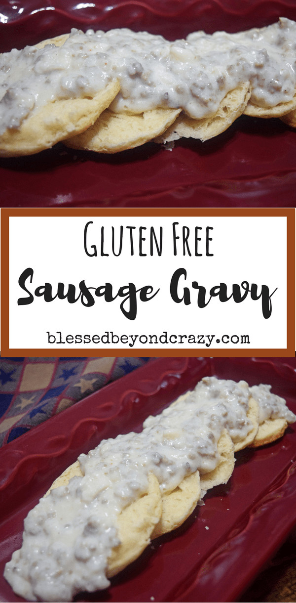 Dairy Free Sausage Gravy
 Gluten Free Sausage Gravy