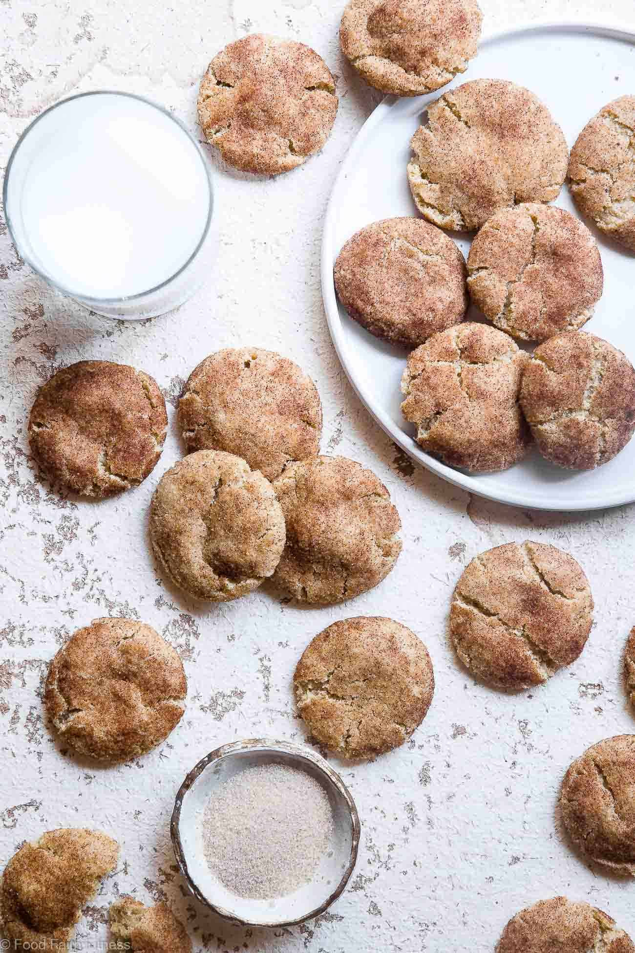 Dairy Free Snickerdoodles
 Gluten Free Vegan Snickerdoodles