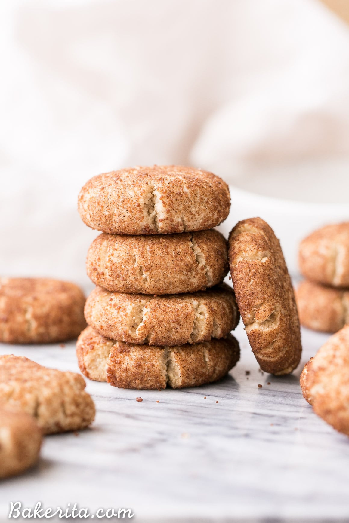 Dairy Free Snickerdoodles
 Snickerdoodles Gluten Free Paleo Vegan • Bakerita