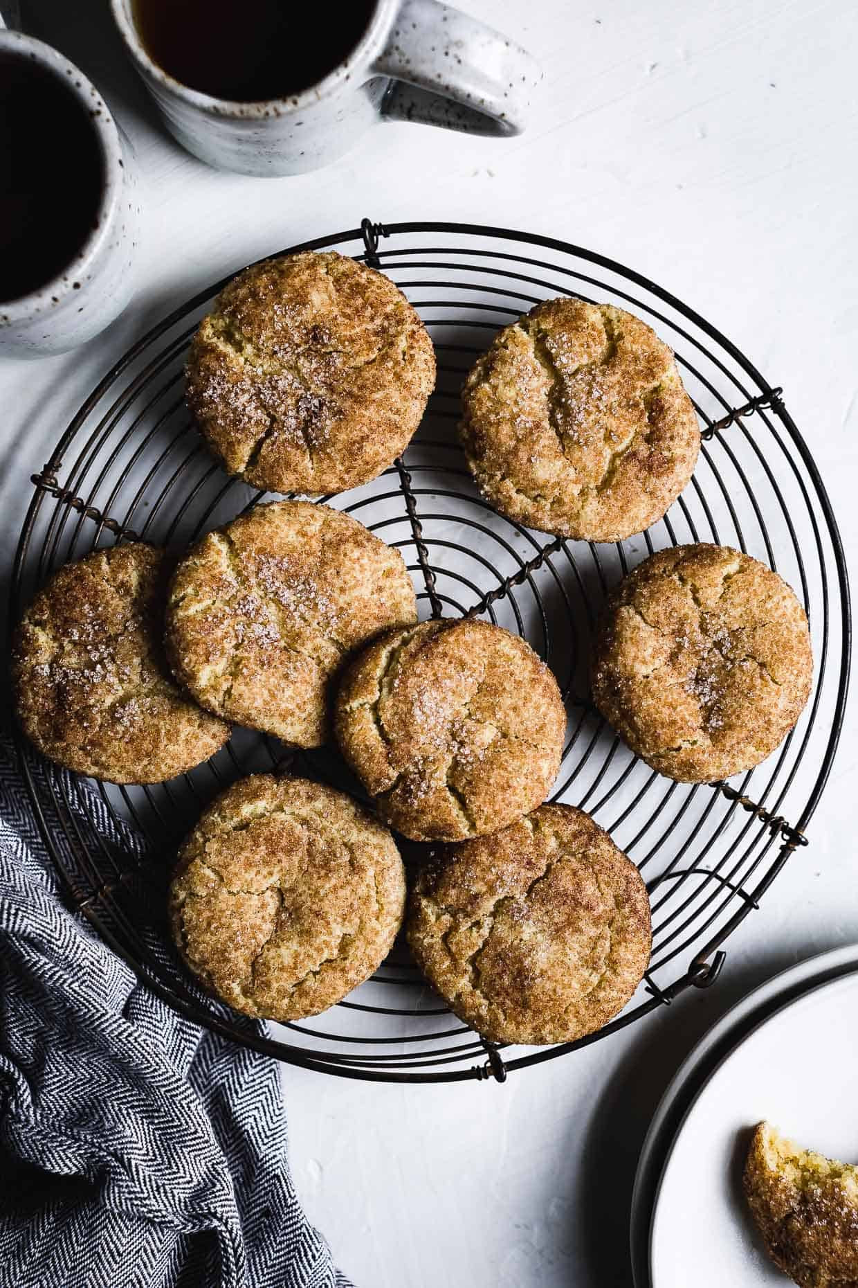 Dairy Free Snickerdoodles
 Gluten Free Snickerdoodles